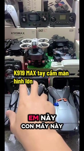 K919 MAX Tay Cầm Màn Hình Lớn Cho Drone