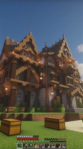 Medieval Minecraft house build