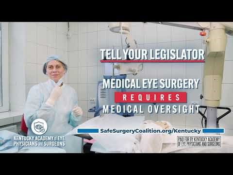Medical Eye Surgery Requires Medical Oversight