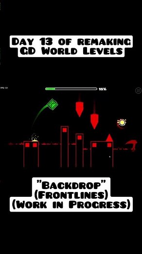 Day 13 of remaking GD World Levels