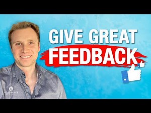 How to Give Constructive Feedback (without losing friends!)
