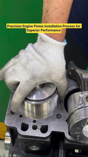 Precision Engine Piston Installation Process for Superior Performance