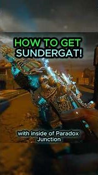 How To Get Sundergat Upgrade Paradox Junction! (BO7 Zombies)