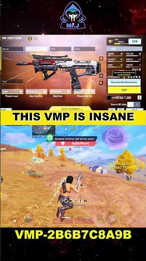 VMP IS INSANE in THIS SEASON 🔥 MUST TRY THIS SETUP | BEST VMP GUNSMITH CODM BR