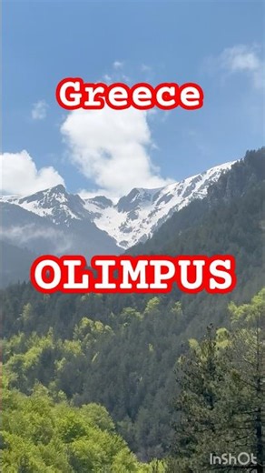 Olympus: Waterfalls and Prionia. Greece. #shorts
