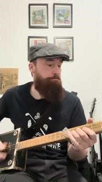 Cigar Box Guitar Riffs with a Touch of Distortion