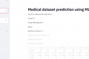 Medical based Machine learning algorithms