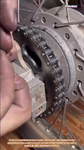 The Process of Motorcycle Chain Repair