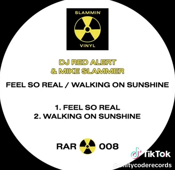 DJ Red Alert & Mike slammer - Walking on Sunshine - Slammin Vinyl Records RAR- 008