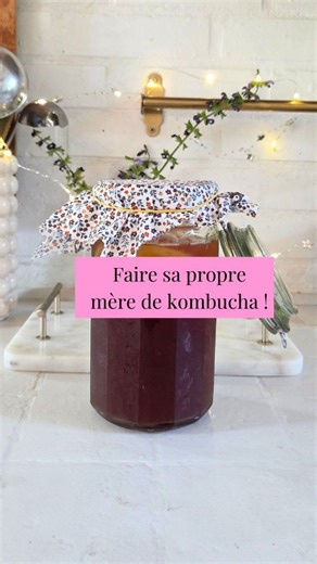 109K views · 773 reactions | 癩Créer votre propre mère de kombucha...