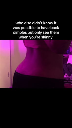 ntm on my stretch marks.. i’m only on the 3rd week of my cut and i thought i was trippinnn and google says it’s possible but tbh i don’t think they’ll get very prominent like most (but idc cuz ian like how my dad has back dimples but i don’t like ???) #backdimples #themoreyouknow💫 #leancut