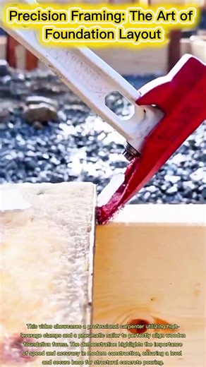 Precision Framing: The Art of Foundation Layout