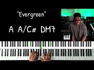 How to play “Evergreen” by Yebba Piano Tutorial