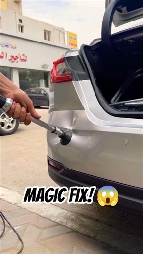 Magical Dent Repair! 😱✨#short #bumperrepair