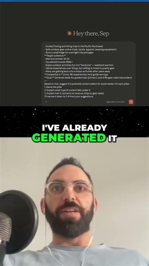 AI GENERATES Your Viral Content Pillars INSTANTLY! #shorts