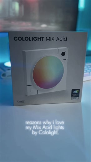 So in love with @cololightglobal, These are their Mix Acid Lights. Its compatible with over 16 million RGB colors.You can control them with hand gestures and the app. These have really changed up the feel of my steup and i wouldnt have it any other way!!! Thank you again cololight 🪽 . . . . For 10% off use code “ SleepyMateria” . . . . . . #gaming #finalfantasy7 #finalfantasy7remake #ff7 #sephiroth #zackfair #finalfantasy7rebirth #cyberaesthetic #desksetup #cololight #cloudstrife #jujutsukaisen