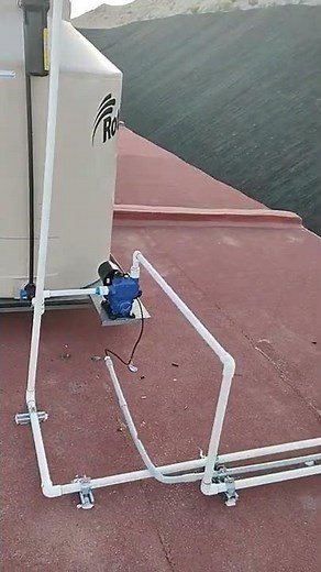 Rotoplas Water Tank Installation with Automated Hydropneumatic Pump System