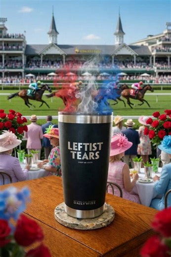 Good morning! Coffee is Winning!☕️Leftist Tears on Derby Day — hot or cold, they’re always steaming!While the horses run at Churchill Downs, the meltdowns continue. Grab your mint julep 🥃 and enjoy the race. #KentuckyDerby #LeftistTears