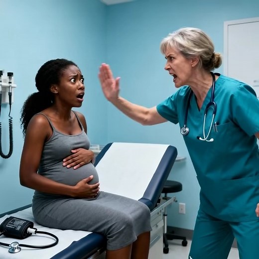 A racist nurse slapped and humiliated a pregnant Black woman, then called the police to have her arrested. Fifteen minutes later, her husband arrived — and everything changed. It was supposed to be an ordinary checkup. Alicia Carter, a 30-year-old expectant mother from Atlanta, was seven months pregnant and glowing with excitement as she entered St. Mary’s Medical Center for her prenatal appointment. She had her baby’s ultrasound photos folded neatly in her purse, ready to show her husband, Derr