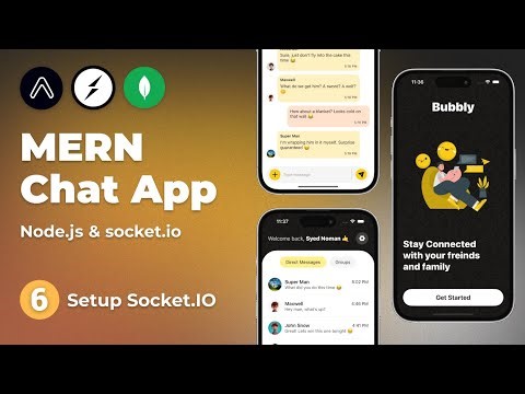 Build a Full Stack Chat App using Socket.io & Expo Router #6 - Setup Socket.io