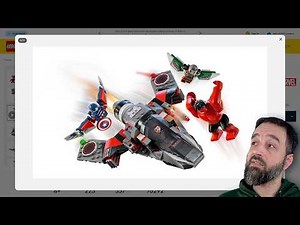 LEGO Red Hulk & Captain America (Sam Wilson) sets officially revealed!