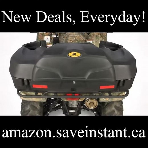 Black Boar ATV Rear Storage Box and Lounger