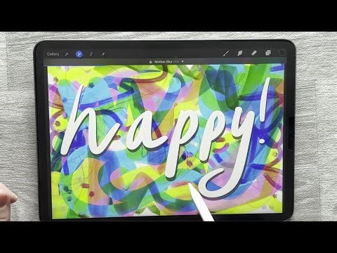 Part 2 Procreate 5.4 - Checkout new brushes and features!