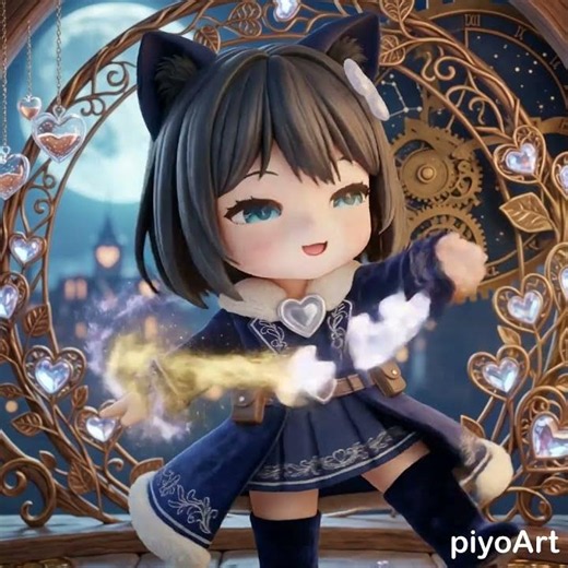 The Moonlight Heart Magic of the Boss Team with Cute Pyui♡