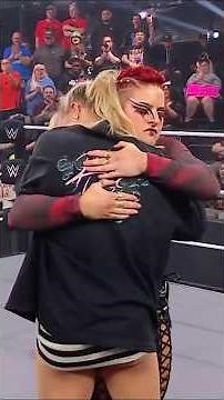 Zaria couldn’t just standby and watch! 👊 #WWENXT