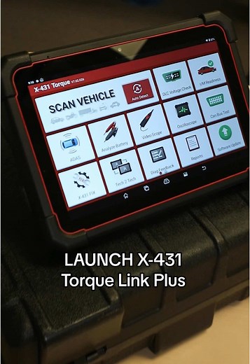 Professional diagnostic scan tool 🧰 Model - LAUNCH X-431 Torque Link Plus Exclusive CAS. Buy now, link in bio 🔗 #canadaautosolutions #fyp #launchtechusa #diagnosticscantool #automotive