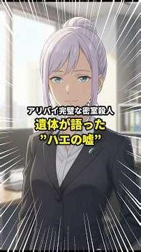 アリバイ完璧な密室殺人 遺体が語ったハエの嘘