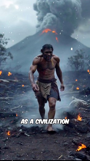 56K views · 1.1K reactions | Why You Were Almost Never Born? 74,000 years ago, the Toba supervolcano erupted — and nearly erased all humans from the planet. Only a tiny group survived, changing the course of history forever. This is the story of how our species came this close to disappearing. Dollow for more mind-blowing history! #education #AI #history #survival #extinction | History Vault | Facebook