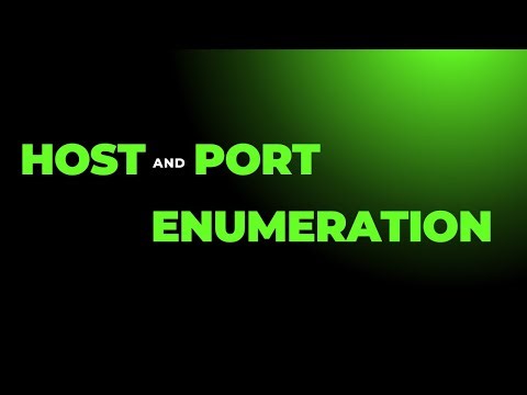 Host Enumeration And Port Scanning #nmap #hacking #cybersecuritytutorials #charon19d
