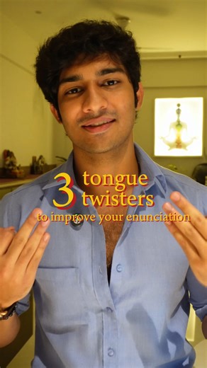 Shreyas Sahay on Instagram: "3 tongue twisters to improve your enunciation💥: 1. Supercalifragilisticexpialidocious 2. Zebras zig and zebras zag 3. Six czech cricket critics Save this reel and practice✨ #communication #publicspeaking #effectivecommunication #selfdevelopment #education"