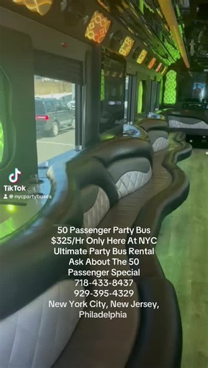 Party Bus In NYC on TikTok
