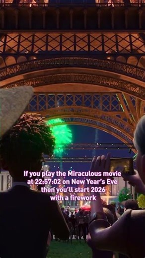 Let’s enter 2026 with a Miraculous firework! 🎆 #miraculousladybug #ladybug #catnoir #newyear #mlb