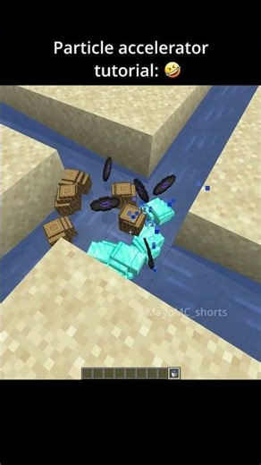 Particle accelerator tutorial: 🤣🥀 #shorts