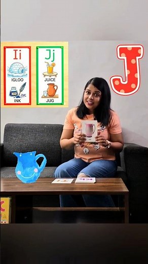 Can your child say J sound? Let’s try together… JJJ! #phonicsforkids #earlylearning #phonics
