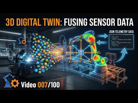 Digital Twins on GCP: Fusing 3D CAD with Sensor Telemetry (Video 007/100)