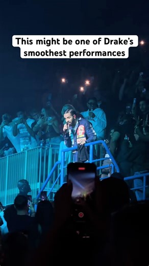 This might be one of Drake’s smoothest performances
