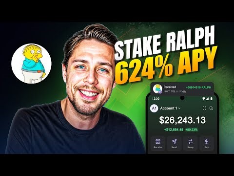 Stake Ralph Wiggum Coin 🚀 624% APY Explained (Step-by-Step)