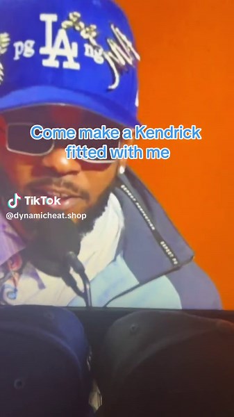 KENDRICK FITTED HAT BY DYNAMIC HEAT @DYNAMIC HEAT #kendricklamar #kendrick #kdot #fyp #viral #trending #kendricklamaredit #pglang #la #fittedcap #fittedhats #popular #kendricklamarfan