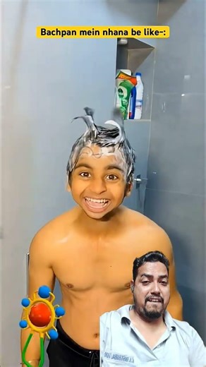 Garmi mein Nahana😄|funny 🤣|#shorts #ytshorts