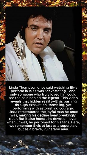 . Linda Thompson Reveals the Truth Behind Elvis’s Final Days