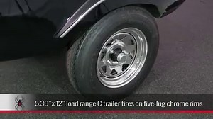 When you've got lots of gear to carry with you, our Black Widow tow-behind motorcycle trailer is the perfect solution! This motorcycle cargo trailer hauls up to 600 lbs in the spacious 20 cubic foot watertight storage compartment. And best of all, each trailer includes a title so it can be legally registered in all states. Check it out: http://bit.ly/2r0gVoe | Discount Ramps