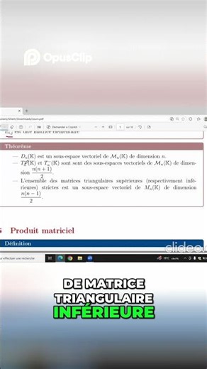 [PREPA 1 - 2025 / 2026] [Algèbre] Matrices : Opérations sur les matrices