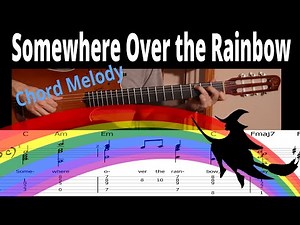 Somewhere Over the Rainbow — Chord Melody