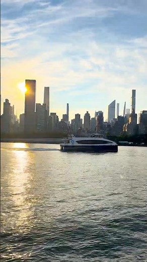 노을빛 뉴욕, 페리 타고 맨해튼으로! 🗽⛴️🌅🌇 | Sunset NYC Ferry Ride to Manhattan