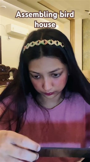 Assembling bird house 🏡