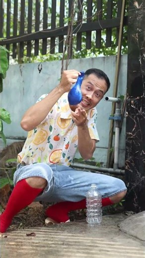 Control Water Flow With a Balloon #OopsSurvival